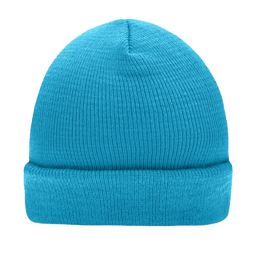 Myrtel Beach Knitted Beanie Aqua 7500