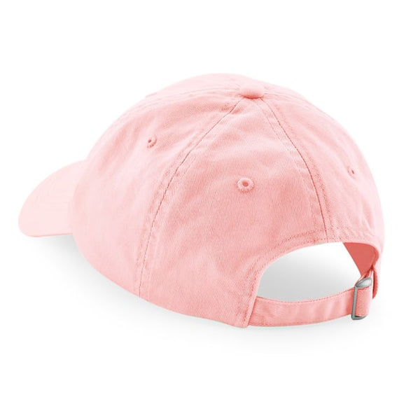 Beechfield Organic Cotton Dad Cap Adjustable Powder Pink Lyserød CB652N