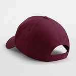 Beechfield Ultimate 5 Panel Cap Adjustable Burgundy Rød CB15