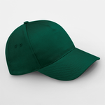 Beechfield Ultimate 5 Panel Cap Adjustable Bottle Green Grøn CB15