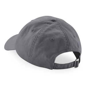 Beechfield Organic Cotton Dad Cap Adjustable Graphite Grey Grå CB652N