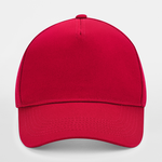 Beechfield Ultimate 5 Panel Cap Adjustable Classic Red Rød CB15