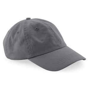 Beechfield Organic Cotton Dad Cap Adjustable Graphite Grey Grå CB652N