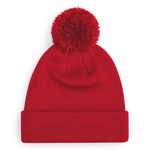 Beechfield Original Pom Pom Beanie Classic Red Rød B426