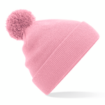 Beechfield Junior Original Pom Pom Beanie Dusky Pink Lyserød CB426B