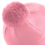 Beechfield Original Pom Pom Beanie Dusky Pink Lyserød B426