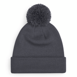 Beechfield Original Pom Pom Beanie Graphite Grey Grå B426