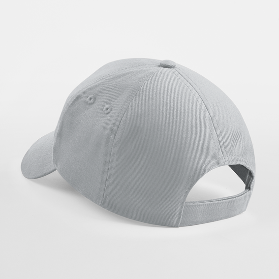 Beechfield Ultimate 5 Panel Cap Adjustable Light Grey Grå CB15