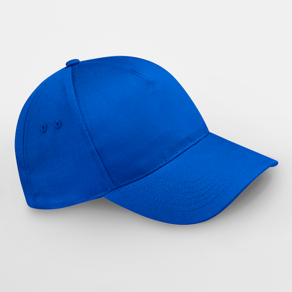 Beechfield Ultimate 5 Panel Cap Adjustable Bright Royal Blå CB15