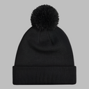 Beechfield Original Pom Pom Beanie Black Sort B426