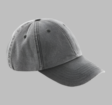 Beechfield - Low Profile Vintage Cap - Adjustable Med Eget Logo - B655