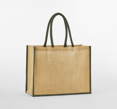 Westford Mill - Natural Starched Jute Classic Shopper - Muleposer