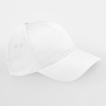 Beechfield Ultimate 5 Panel Cap Adjustable White Hvid CB15