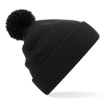 Beechfield Original Pom Pom Beanie Black Sort B426