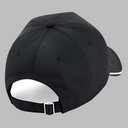 Beechfield Authentic Piped Peak Adjustable Black White Sort Hvid CB25C
