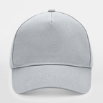 Beechfield Ultimate 5 Panel Cap Adjustable Light Grey Grå CB15