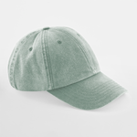 Beechfield Low Profile Vintage Cap Adjustable Vintage Sage Green Grøn CB655