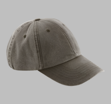 Beechfield - Low Profile Vintage Cap - Adjustable Med Eget Logo - B655