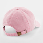 Beechfield Low Profile Vintage Cap Adjustable Vintage Dusky Pink Lyserød CB655