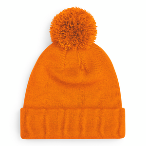 Beechfield Original Pom Pom Beanie Orange B426