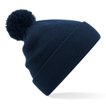 Beechfield Original Pom Pom Beanie French Navy Blå B426