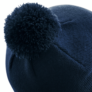 Beechfield Original Pom Pom Beanie French Navy Blå B426