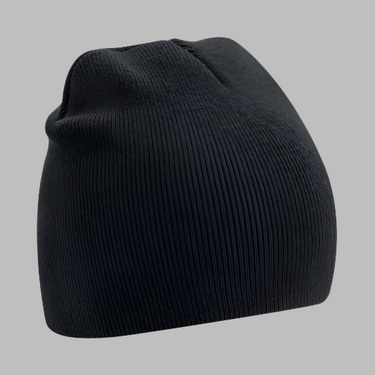 Beechfield Recycled Original Pull On Beanie Black B44R