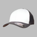 Flexfit Mesh Colored Front Flexfit 6511CF Dark Grey White Mørkegrå Hvid