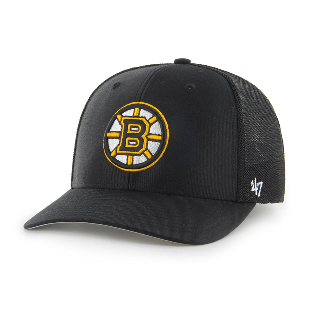 47 Brand NHL Boston Bruins Trophy Flexfit Black Sort H-FTRPH01CTE-BK-M/L