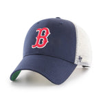 47 Brand Boston Red Sox Branson MVP Trucker Snapback Navy White Blå Hvid