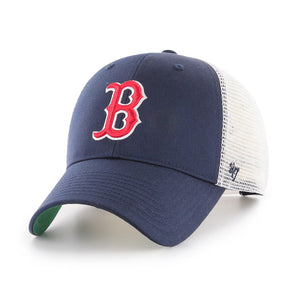 47 Brand Boston Red Sox Branson MVP Trucker Snapback Navy White Blå Hvid