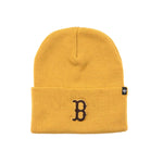 47 Brand Boston Red Sox Haymaker Beanie Fold Up Yellow Brown Gul Brun B-HYMKR02ACE-WEA