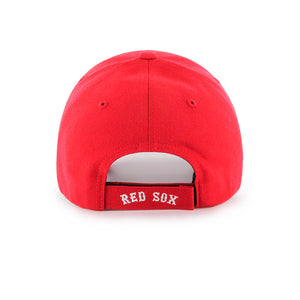 47 Brand MLB Boston Red Sox MVP Adjustable Velcro Justerbar Red White Rød Hvid B-MVP02WBV-RDA