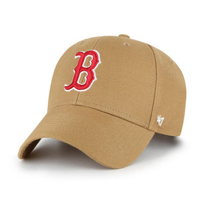47 Brand MLB Boston Red Sox MVP Snapback Camel Brun B-MVPSP02WBP-QL 