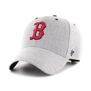 47 Brand MLB Boston Red Sox MVP Storm Cloud Adjustable Velcro Charcoal Red Grå Rød