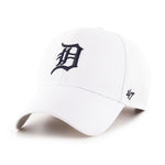 47 Brand MLB Detroit Tigers MVP Adjustable Velcro Justerbar White Black Hvid Sort B-MVP09WBV-WH