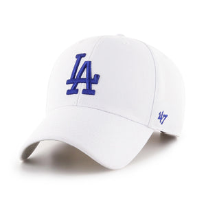 47 Brand LA Dodgers MVP Adjustable Justerbar White Blue Hvid Blå
