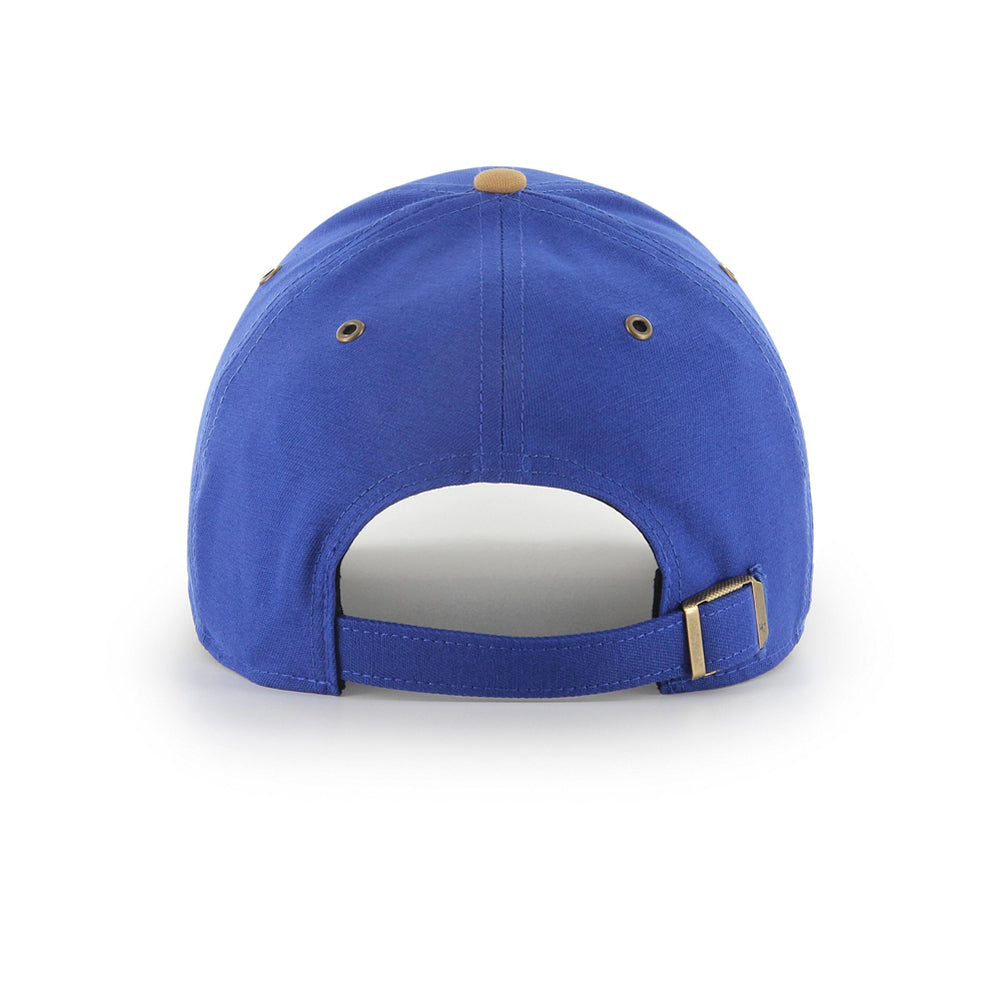 47 Brand MLB LA Dodgers MVP Campus Adjustable Justerbar Royal Blue Beige Blå B-CAMPC12GWS-RY