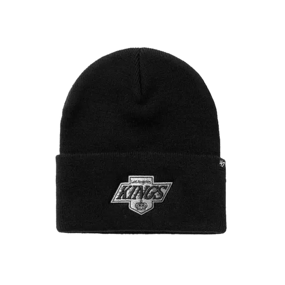 47 Brand NHL LA Kings Cuff Knit Haymaker Beanie Black Sort HVI-HYMKR08ACE-BKA88 