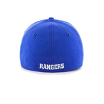 47 Brand New York NY Rangers Contender Flexfit Royal Blue Red White Kongeblå Rød Hvid H-CNTDF13WSE-RY