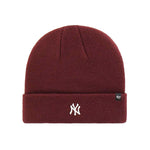 47 Brand NY Yankees Centerfield Fold Hue Dark Maroon Rød