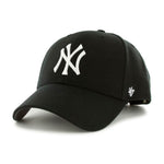 47 Brand MLB New York NY Yankees MVP Adjustable Velcro Justerbar Black White Sort Hvid B-MVP17WBV-BK