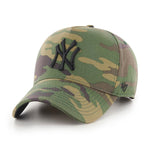 47 Brand MLB NY Yankees MVP DT Grove Snapback Camo B-GRVSP17CNP-CM 