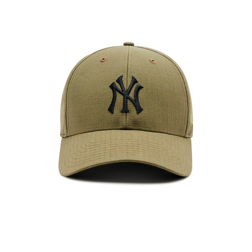 47 Brand MLB New York NY Yankees MVP Grid Look Snapback Olive Black Grøn Sort B-GRDLM17RCP-XC