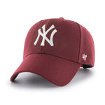 47 Brand NY Yankees MVP Justerbar Dark Maroon Rød