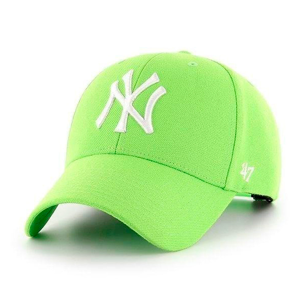 47 Brand NY Yankees MVP Snapback Lime Green Grøn