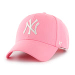 47 Brand New York NY Yankees MVP Snapback Rose Lyserød