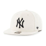 47 Brand New York NY Yankees No Shot Snapback Natural White Nature HvidB-NSHOT17WBP-NT