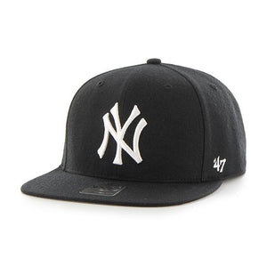 47 Brand NY Yankees No Shot Snapback Black Sort