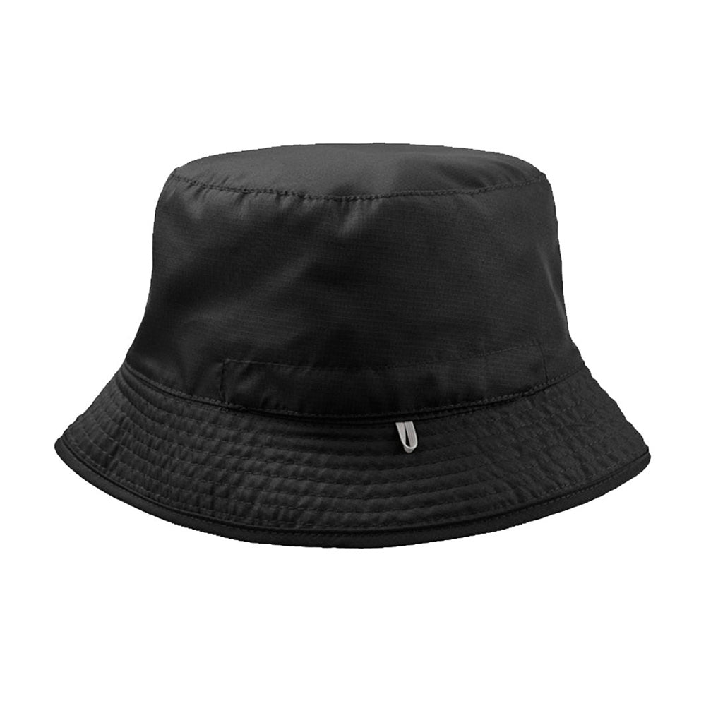 Atlantis Pocket 2 Colored Bucket Hat Black Grey Sort Grå
